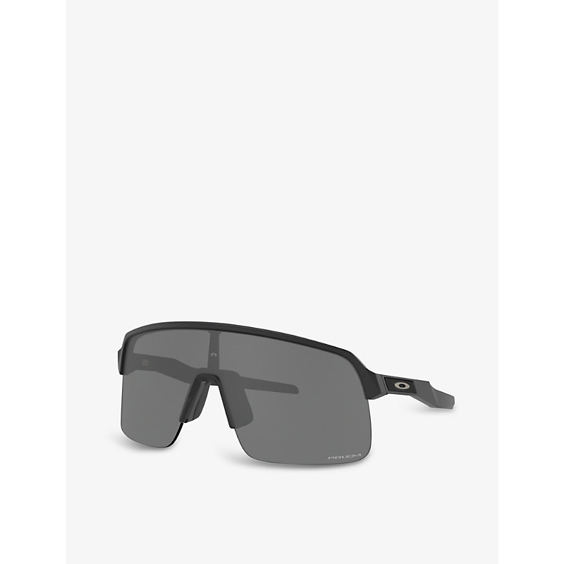 Shop Oakley Men's Black Oo9463 39 Sutro Acetate Wraparound Sunglasses