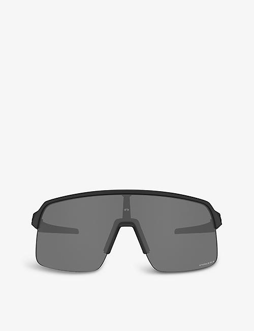 OAKLEY: OO9463 39 Sutro acetate wraparound sunglasses