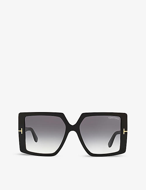 TOM FORD: FT0790 Quinn square-frame acetate sunglasses