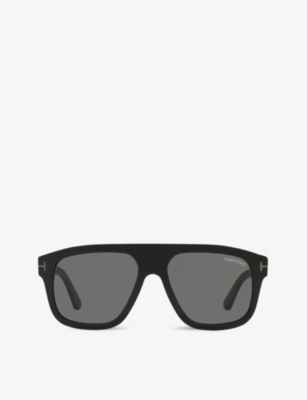 TOM FORD: FT0777-N 56 Thor square-frame acetate sunglasses