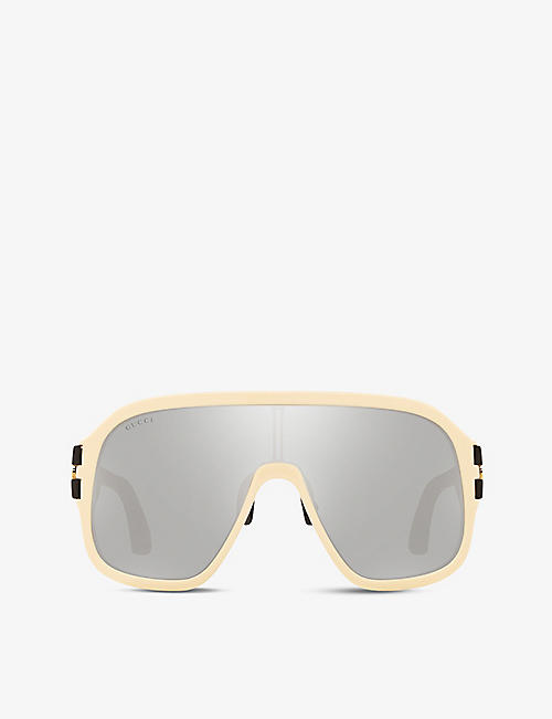 GUCCI: GG0663S oversized acetate sunglasses