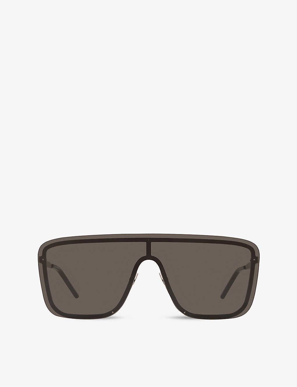 Saint Laurent Sl364 Square Acetate Sunglasses In Black