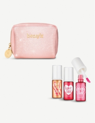 BENEFIT: Love, Lip and Tint set of three