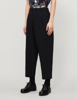 COMME DES GARCONS HOMME PLUS - Pleated relaxed-fit tapered