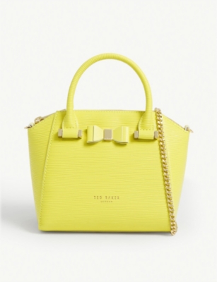 ted baker yellow bag