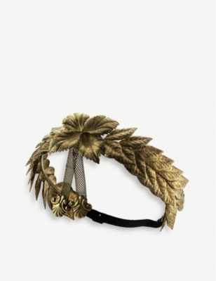 GUCCI - Archelogy gold-tone headpiece 