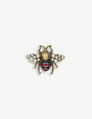 Bee brooch deals gucci