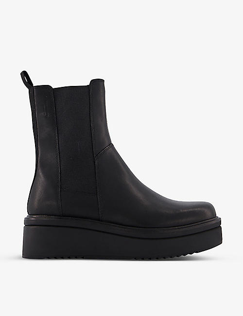 VAGABOND: Tara leather Chelsea boots