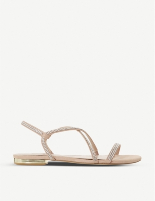 dune diamante flip flops