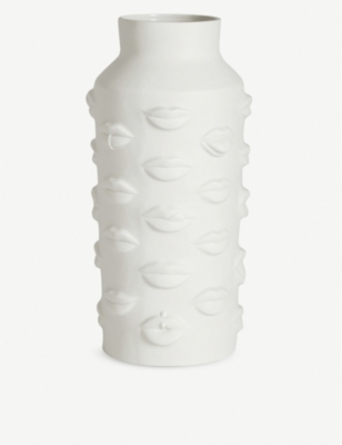 JONATHAN ADLER: Gala porcelain vase 39cm x 17cm