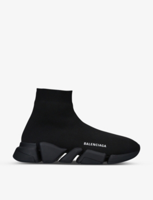 balenciaga knitted trainers