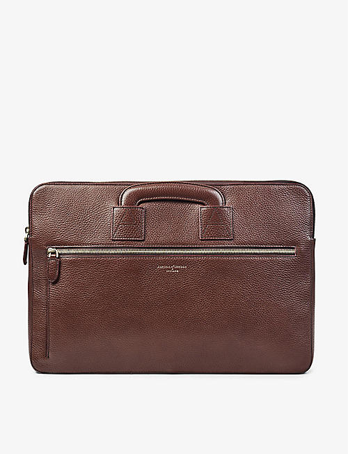 ASPINAL OF LONDON: Connaught leather document case