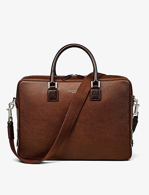 Mens Bags Briefcases and laptop bags River Island Beige Laptop Bag in Natural for Men 