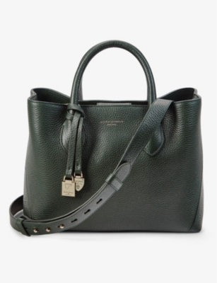 ASPINAL OF LONDON Midi London leather tote bag Selfridges