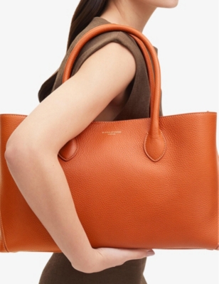 Shop Aspinal Of London London Large Leather Tote Bag