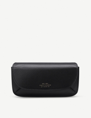 Smythson Panama Concertina Leather Sunglasses Case