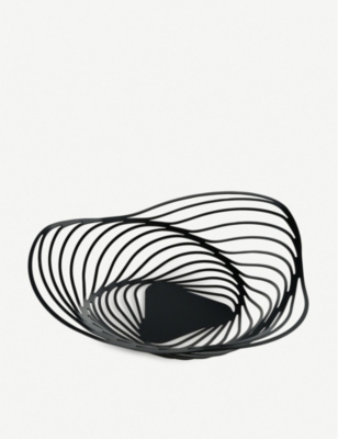ALESSI: Trinity stainless steel basket 26cm