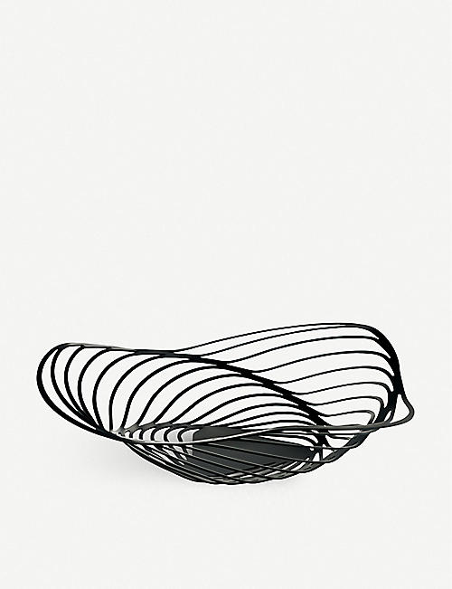 ALESSI: Trinity stainless steel basket 26cm