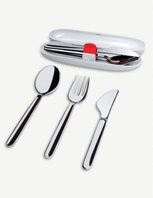 Alessi Food A Porter Stainless Steel Cutlery Set Selfridges Com
