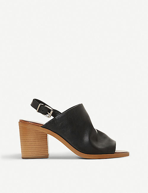 BERTIE: Issi slingback leather sandals