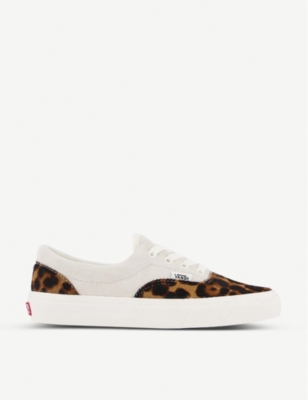 VANS - Era leopard-print suede trainers 