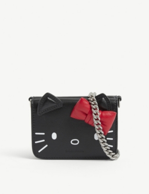 x Hello Kitty mini wallet, Balenciaga