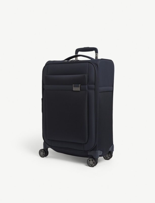 Airea Upright soft case 4 wheel top-pocket cabin suitcase 55cm