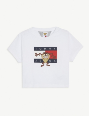 Tommy Hilfiger Tommy Jeans X Looney Tunes Cotton Cropped T Shirt