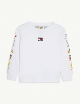 Tommy jeans crest long sales sleeve