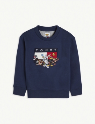 tommy hilfiger looney tunes slides