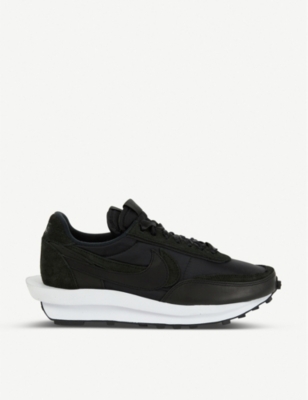NIKE X SACAI LDV Waffle nylon trainers Selfridges