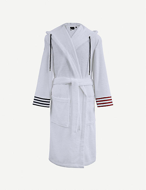 RALPH LAUREN HOME: Logo-embroidered cotton towelling robe
