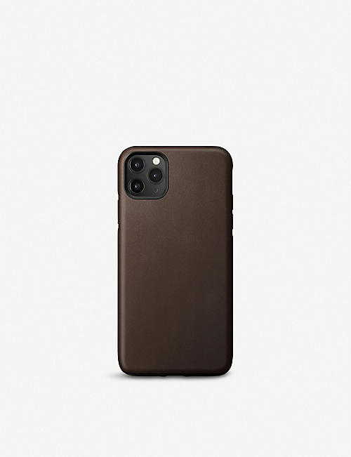 THE TECH BAR: Nomad Rugged Case iPhone 11 Pro Max leather case