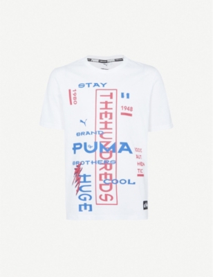 Puma Tops T Shirts Clothing Mens Selfridges Shop Online