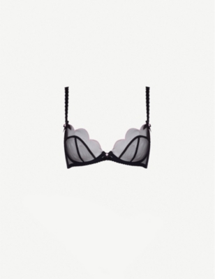 Foxie Basque in Black  By Agent Provocateur Outlet
