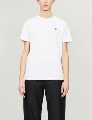 MONCLER GENIUS AWAKE LOGO-PRINT COTTON-JERSEY T-SHIRT 