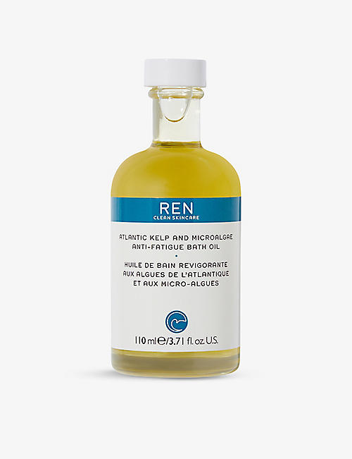 REN: 大西洋海带和微藻抗疲劳沐浴油 110 毫升