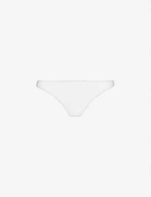 HANRO: Invisible Cotton low-rise cotton-jersey thong