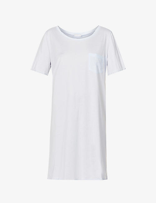 HANRO：棉质平纹针织睡裙