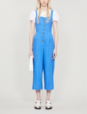 whistles linen jumpsuit