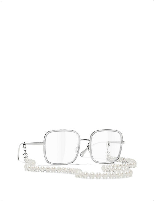 CHANEL Square eyeglasses