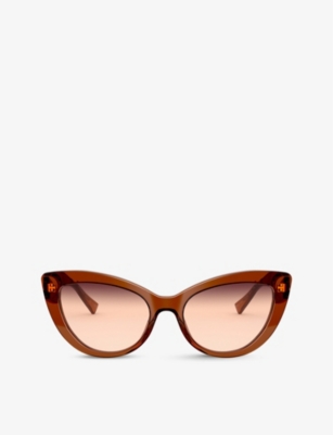 VERSACE VE4388 cateye frame acetate sunglasses