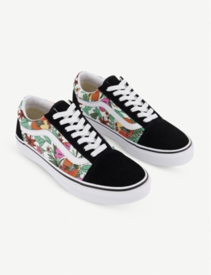 VANS - Old Skool floral-print canvas 