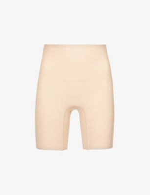 Chantelle Soft Stretch High-rise Stretch-woven Shorts In 0wu Nude