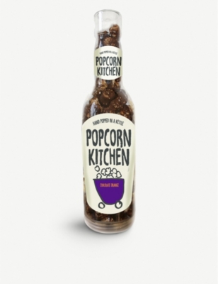 POPCORN KITCHEN: Chocolate Orange popcorn gift bottle 80g