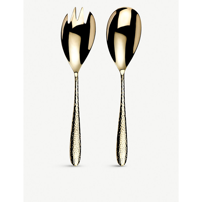 Arthur Price Champagne Mirage Stainless Steel Salad Servers
