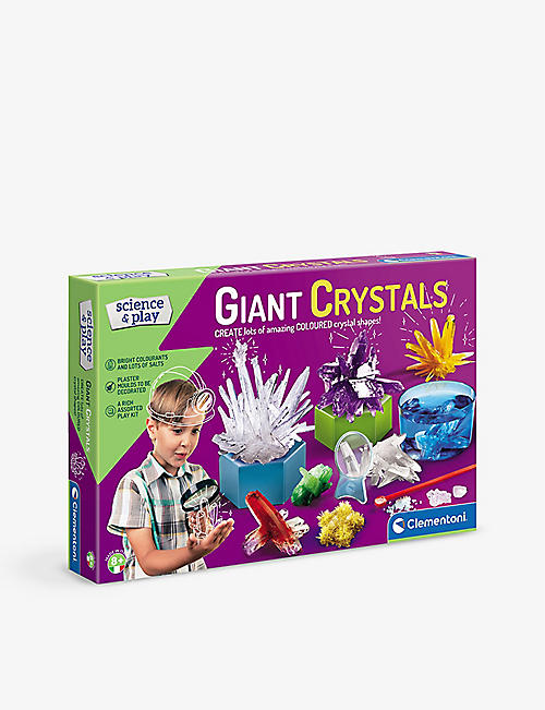 SCIENCE & PLAY: Clementoni Science & Play Giant Crystals experiment kit
