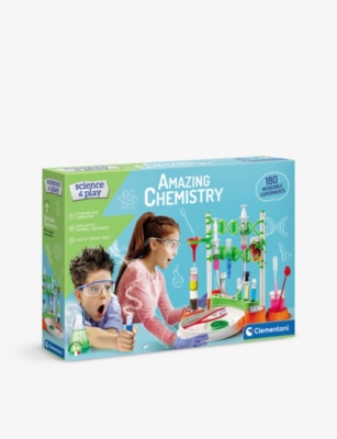 SCIENCE & PLAY: Clementoni Science & Play Amazing Chemistry experiment kit