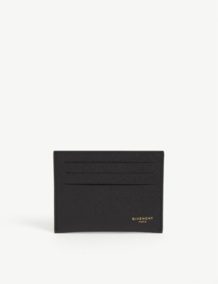 GIVENCHY - Grained leather card holder | Selfridges.com