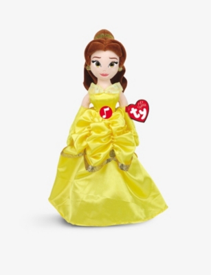 TY Disney Princess Belle plush toy with sound 38cm